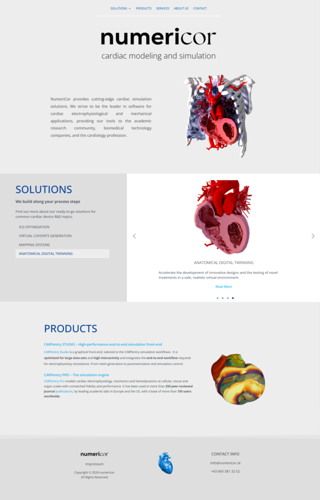 Webseite • numericor