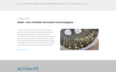 Site Internet • Aleph Insight